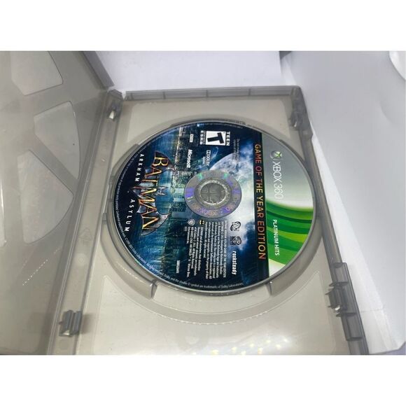 Batman Arkham Asylum Microsoft Xbox 360 Game of the Year Edition - Picture 2 of 4